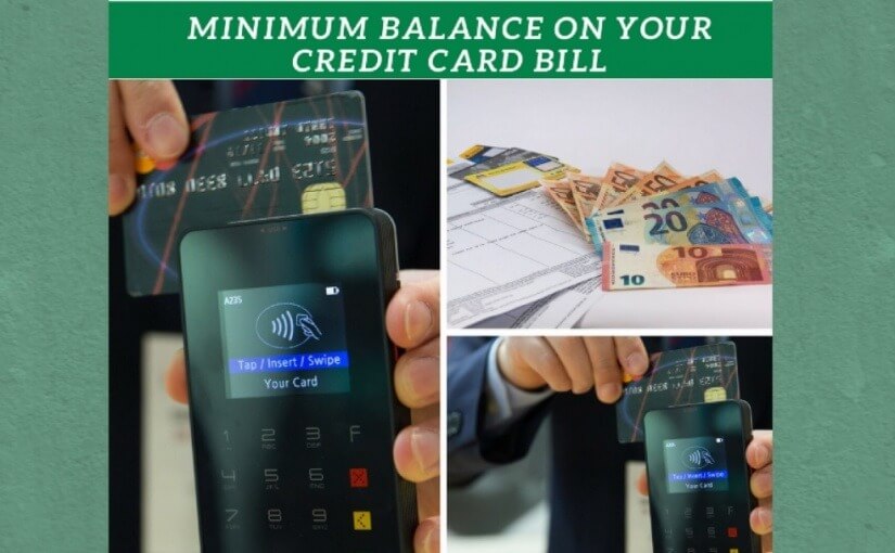 minimum balance on credit card bill