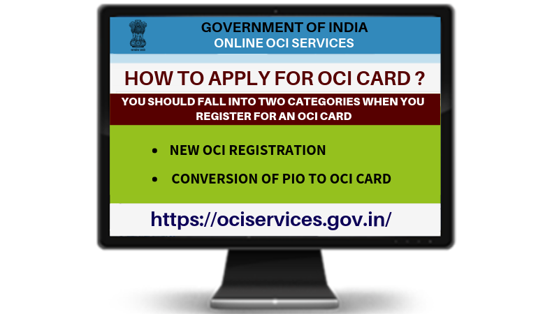 How to apply for OCI card