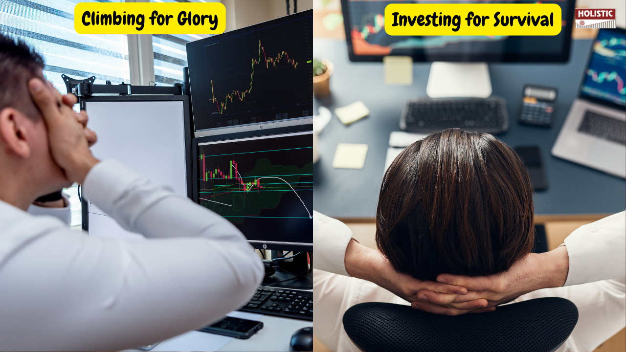 Two Types of Investors Are You Climbing for Glory or Investing for Survival