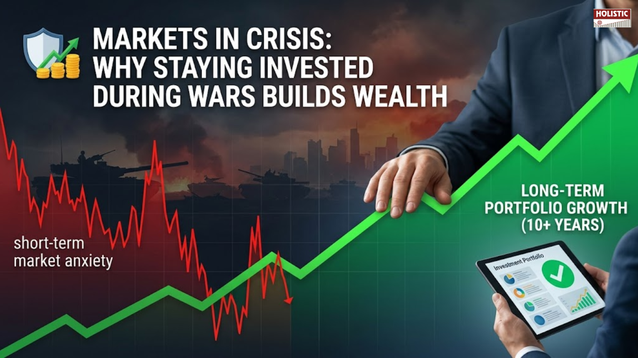 Markets in Crisis: Why Staying Invested During Wars Builds Wealth
