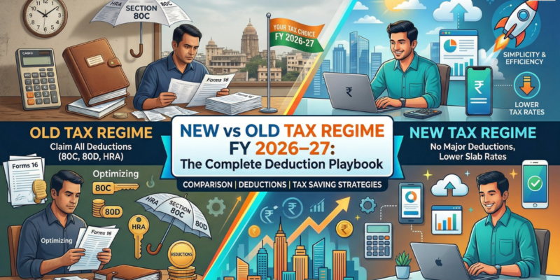 New vs Old Tax Regime FY 2026–27 The Complete Deduction Playbook