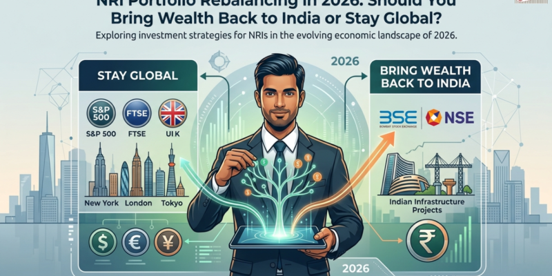 NRI Portfolio Rebalancing in 2026: Should You Bring Wealth Back to India or Stay Global?