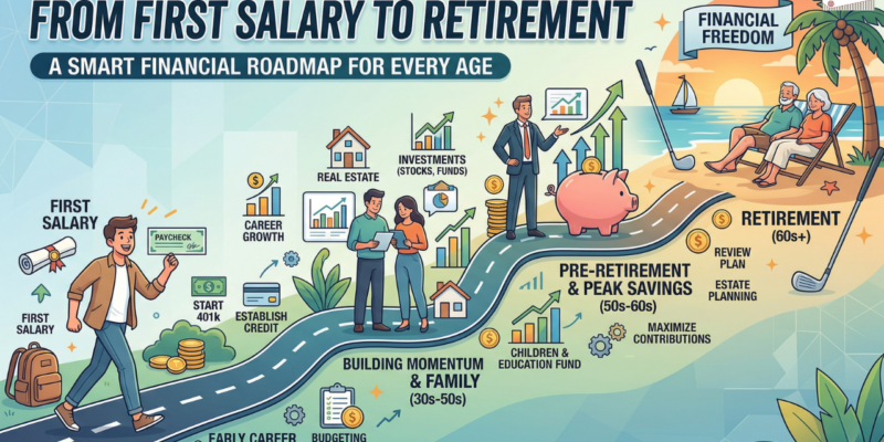 From First Salary to Retirement: A Smart Financial Roadmap for Every Age