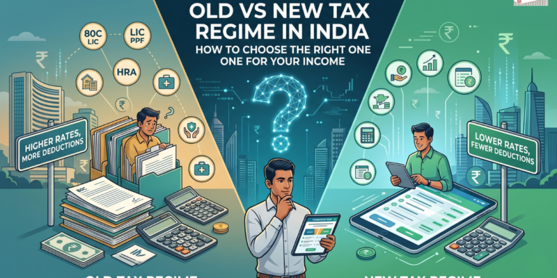 Old vs New Tax Regime in India: How to Choose the Right One for Your Income
