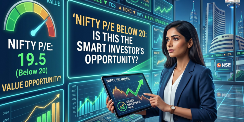 Nifty P/E Below 20: Is This the Smart Investor’s Opportunity?