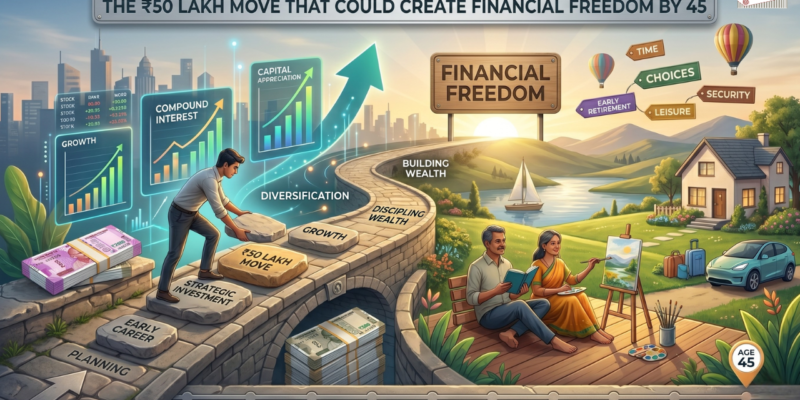 The ₹50 Lakh Move That Could Create Financial Freedom by 45