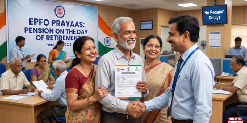 Retiring Without Pension Delays: How EPFO’s PRAYAAS Initiative Is Changing Retirement Security in India