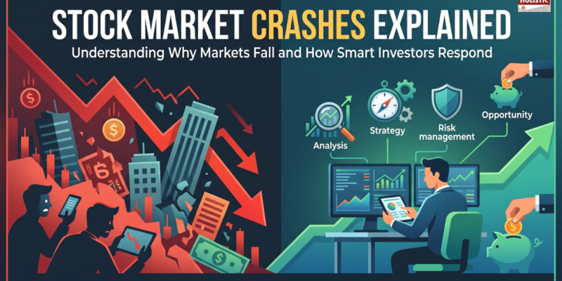 Stock Market Crashes Explained: Why Markets Fall and How Smart Investors Respond