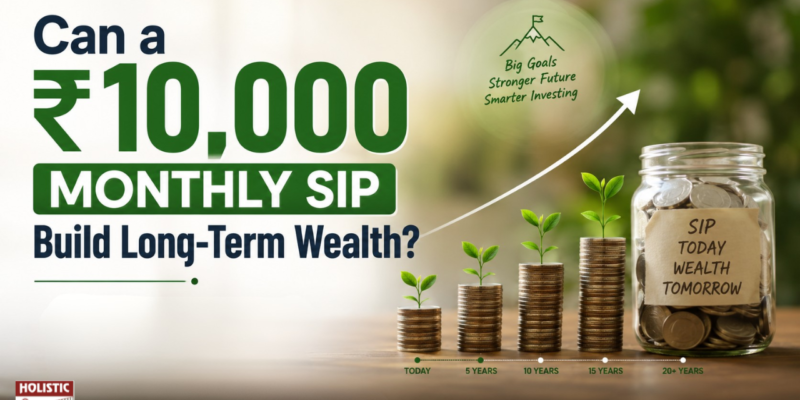 Can a ₹10,000 Monthly SIP Build Long-Term Wealth Here's What the Numbers Reveal