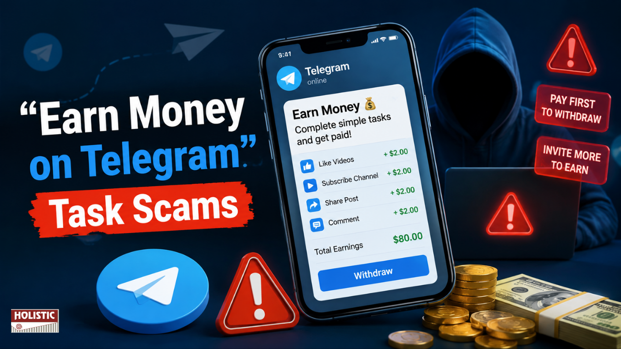 “Earn Money on Telegram” Task Scams: What They Are and How to Avoid Them