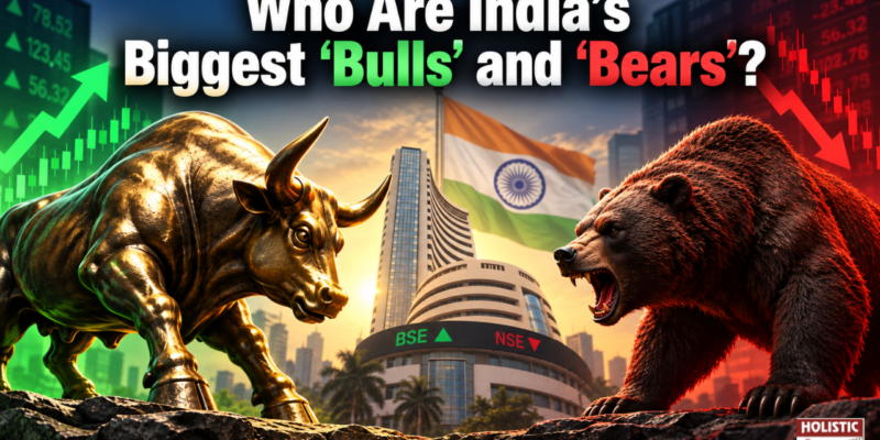 Who Are India's Biggest 'Bulls' and 'Bears'? A Guide to the Market's Best-Known Names