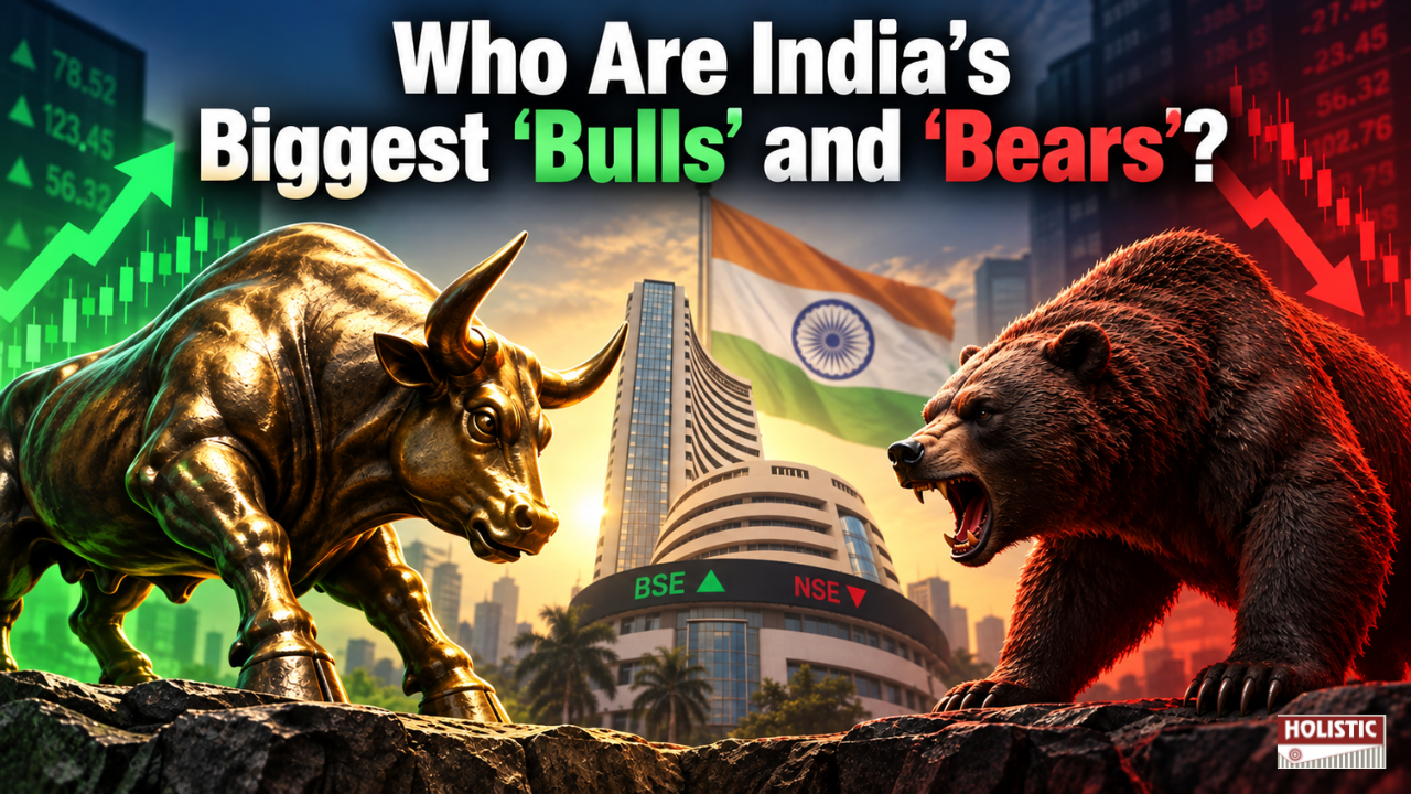 Who Are India's Biggest 'Bulls' and 'Bears'? A Guide to the Market's Best-Known Names